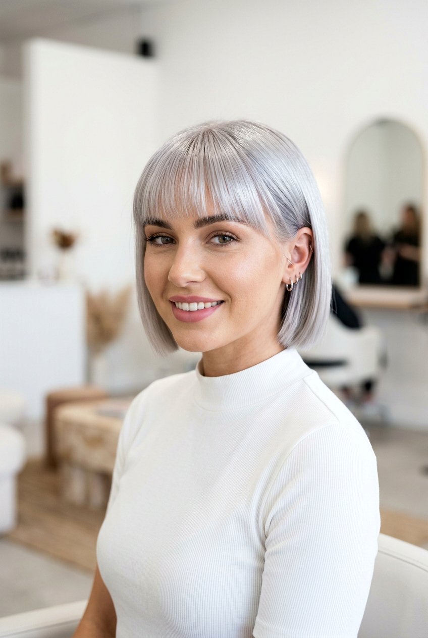 20 Stunning Balayage Looks for Women with Naturally Gray Hair