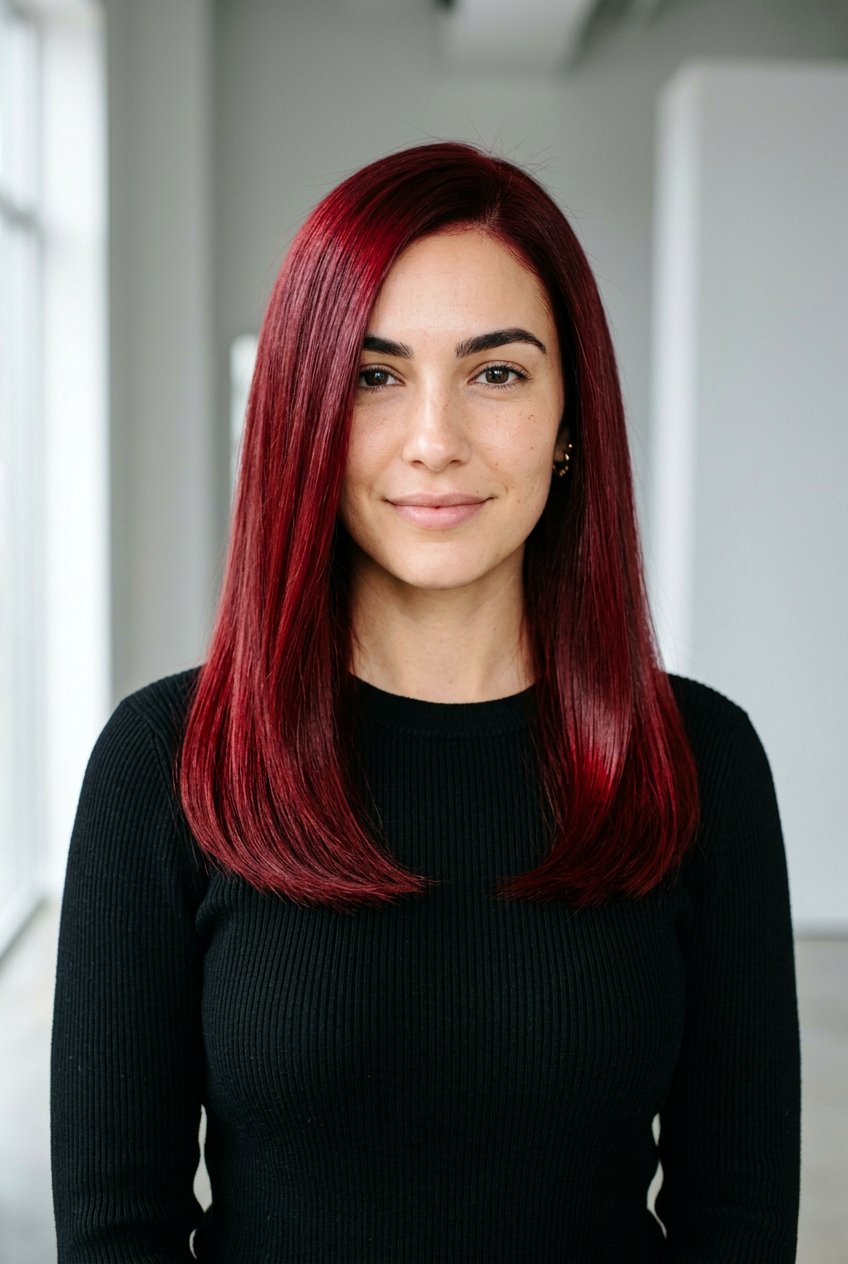 Glossy Velvet Red Hair Color - 20 velvet red hair color - 20 velvet red hair color