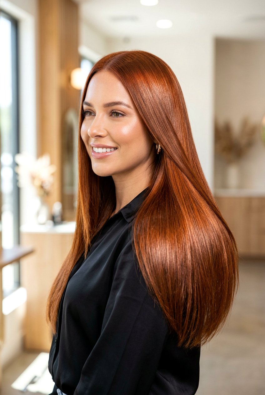 Glossy cinnamon copper finish - 20 cinnamon copper hair - 20 cinnamon copper hair