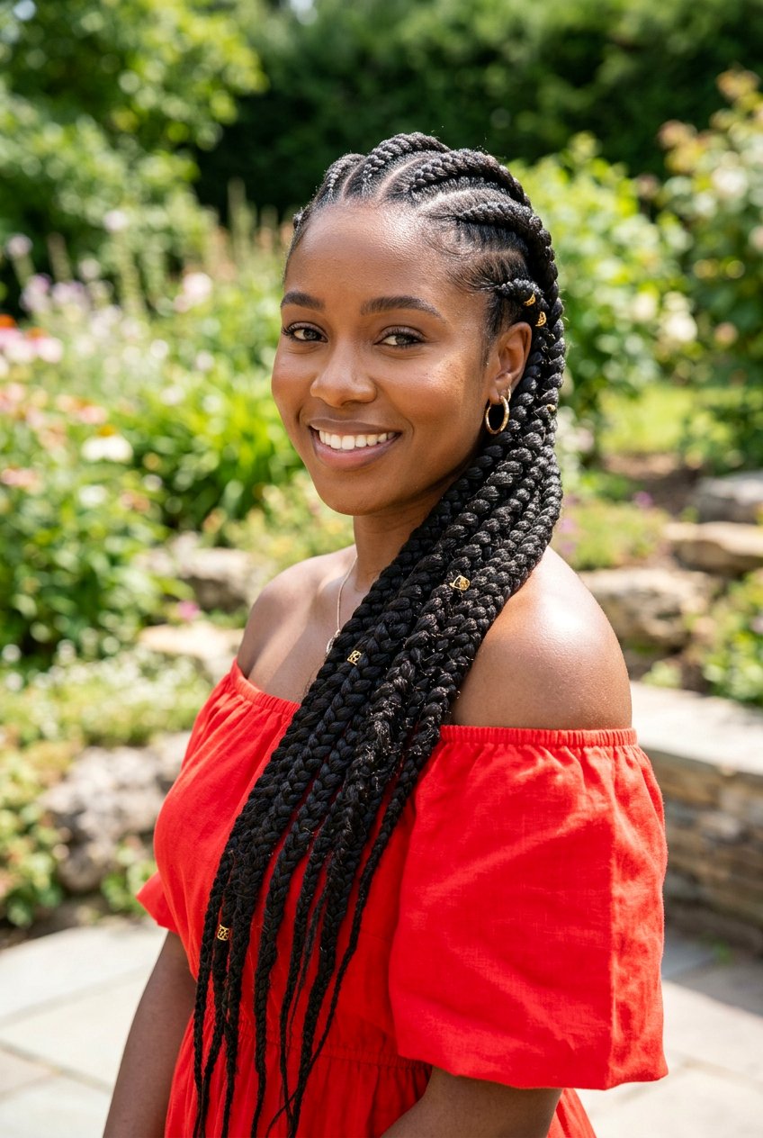 Goddess Braids - 20 braided hairstyle for vacation photos - 20 braided hairstyle for vacation photos