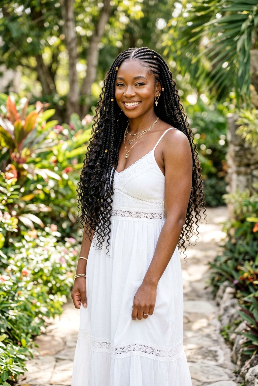 Goddess Braids - 20 low maintenance braid styles for black women - 20 low maintenance braid styles for black women