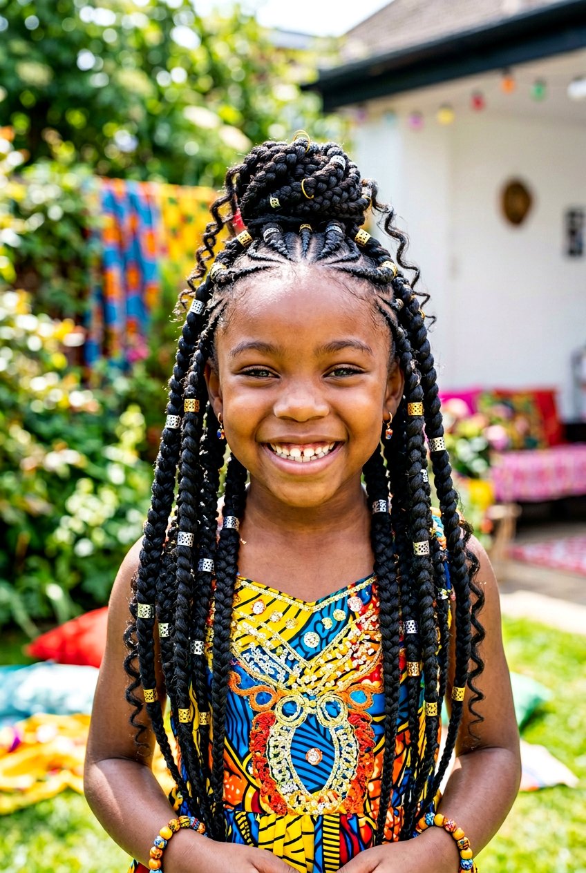 Goddess Braids For Little Girl - 20 little girls party hairstyle with braids - 20 little girls party hairstyle with braids