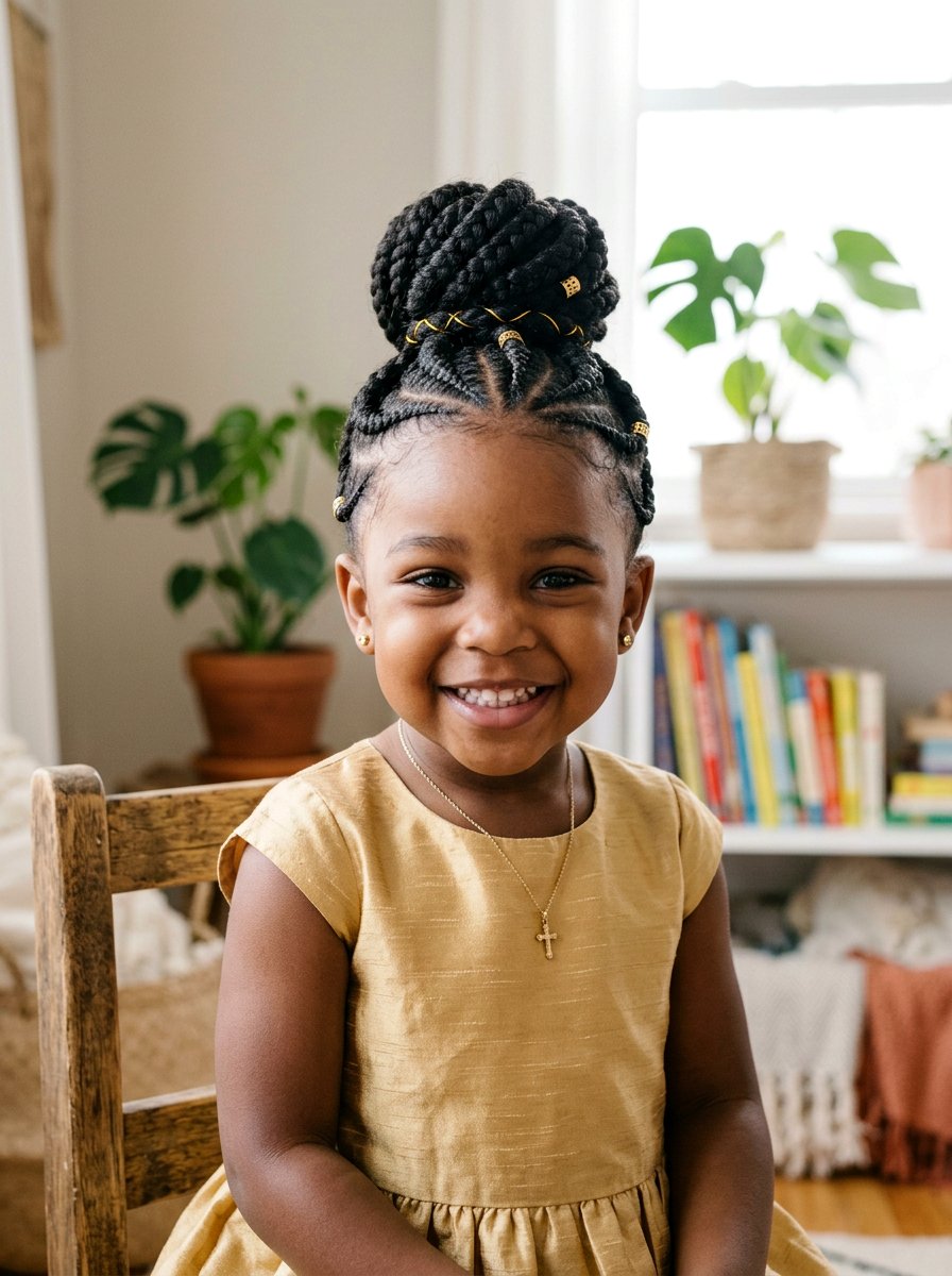 Goddess Braids For Toddlers - 20 protective braid styles for toddlers - 20 protective braid styles for toddlers