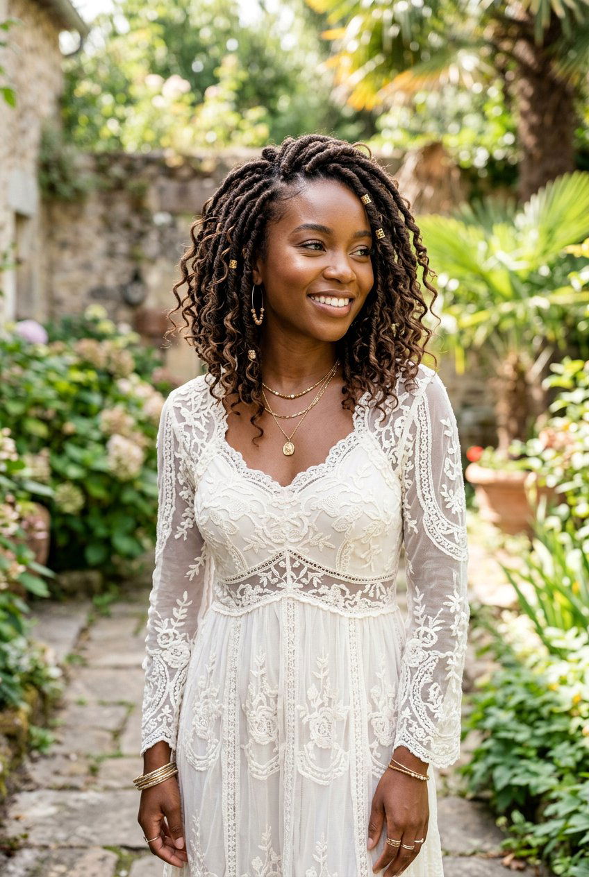 Goddess Faux Loc Bob - 20 faux loc bob hairstyles - 20 faux loc bob hairstyles