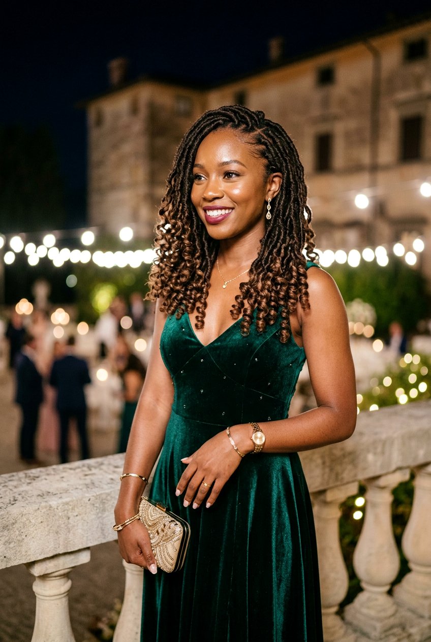 Goddess Faux Loc - 20 black women faux loc ideas - 20 black women faux loc ideas