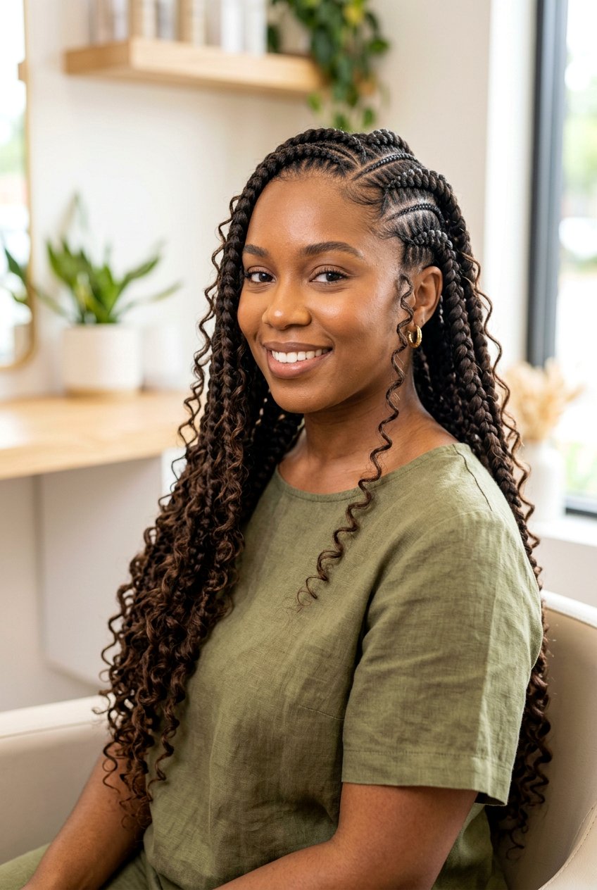 Goddess Feed In Braids - 20 feed in braids hairstyles - 20 feed in braids hairstyles