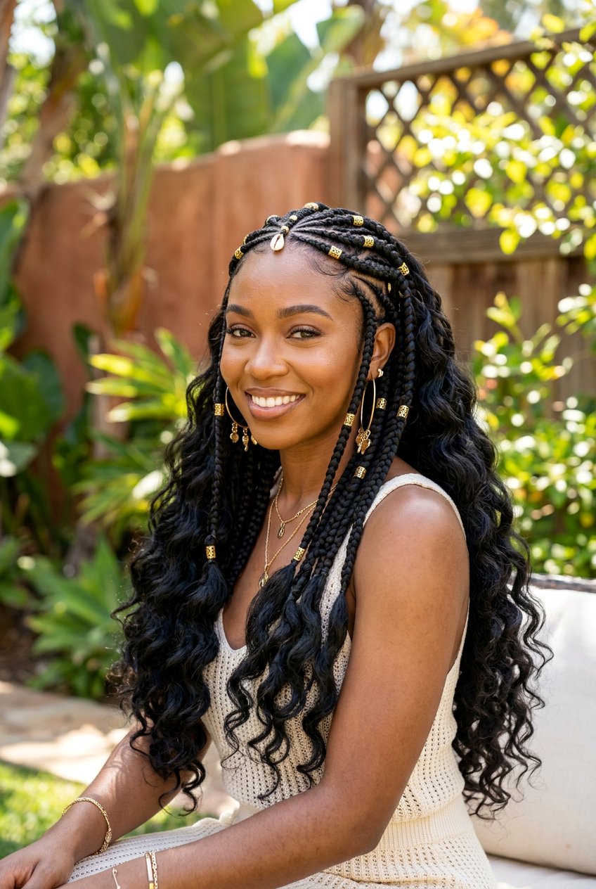 Goddess Fulani Braids - 20 fulani braids hairstyles - 20 fulani braids hairstyles