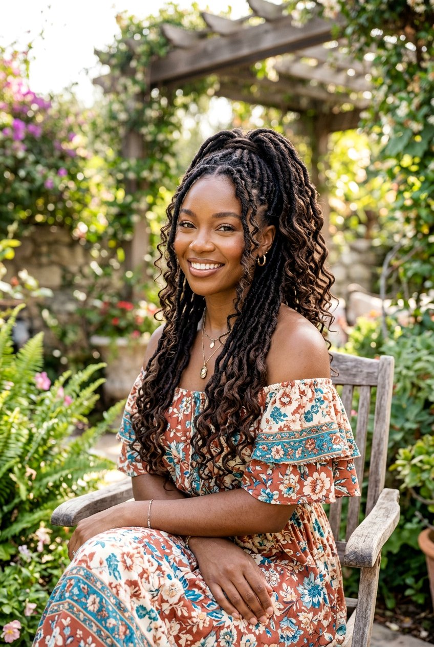 Goddess Loc Ponytail - 20 long loc ponytail for women - 20 long loc ponytail for women