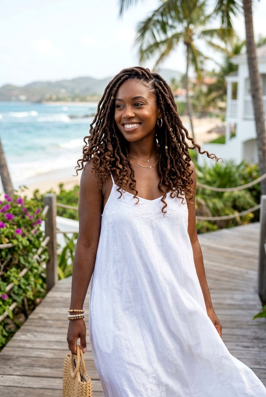 Goddess Locs - 20 black women loc hairstyle ideas - 20 black women loc hairstyle ideas