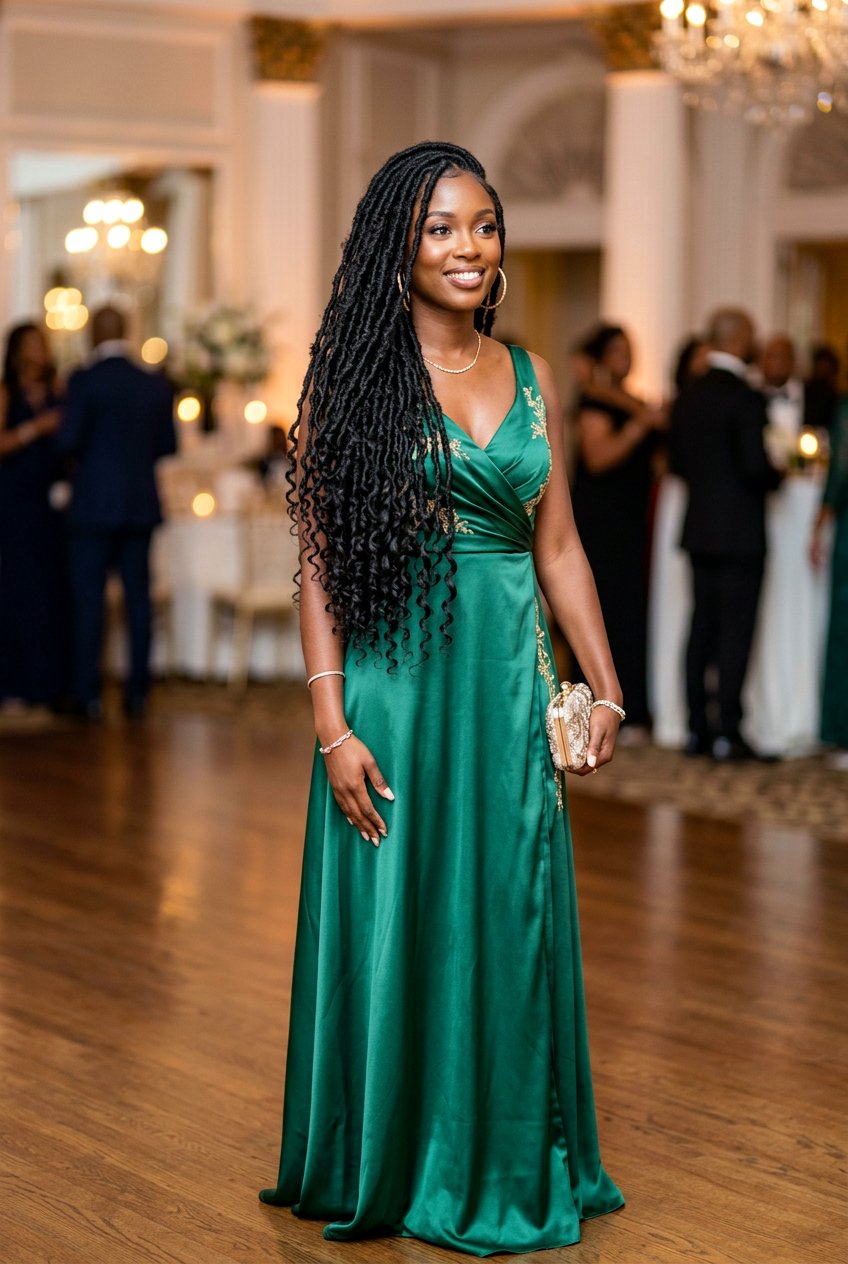 Goddess Locs - 20 black women natural hairstyle ideas - 20 black women natural hairstyle ideas