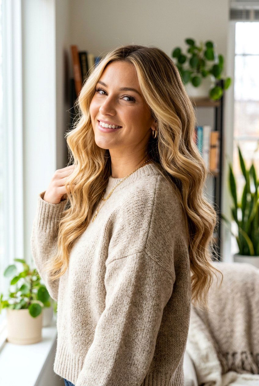 Golden Blonde Balayage - 20 rich girl blonde hair - 20 rich girl blonde hair