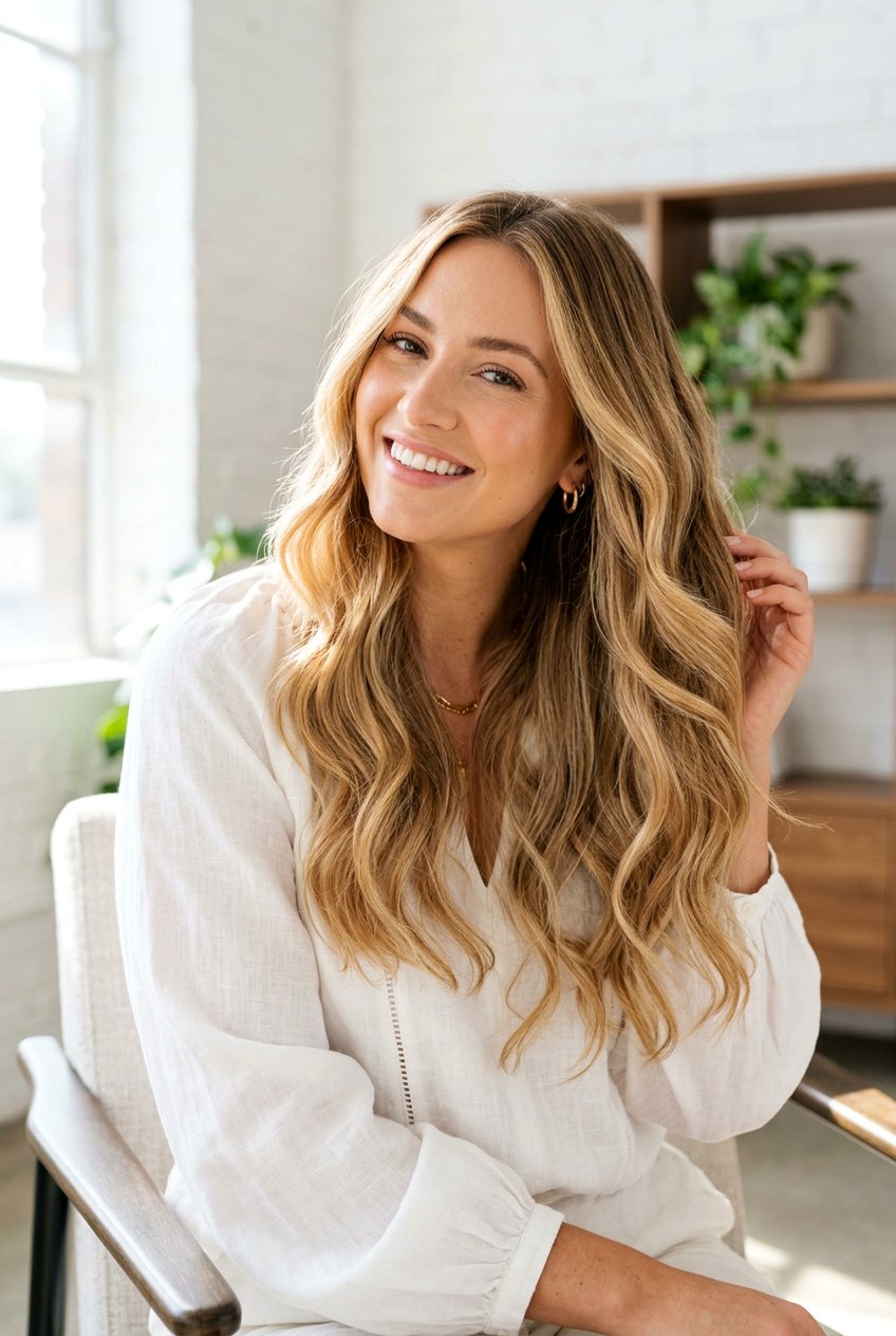 Golden Blonde Balayage - 20 warm blonde balayage - 20 warm blonde balayage