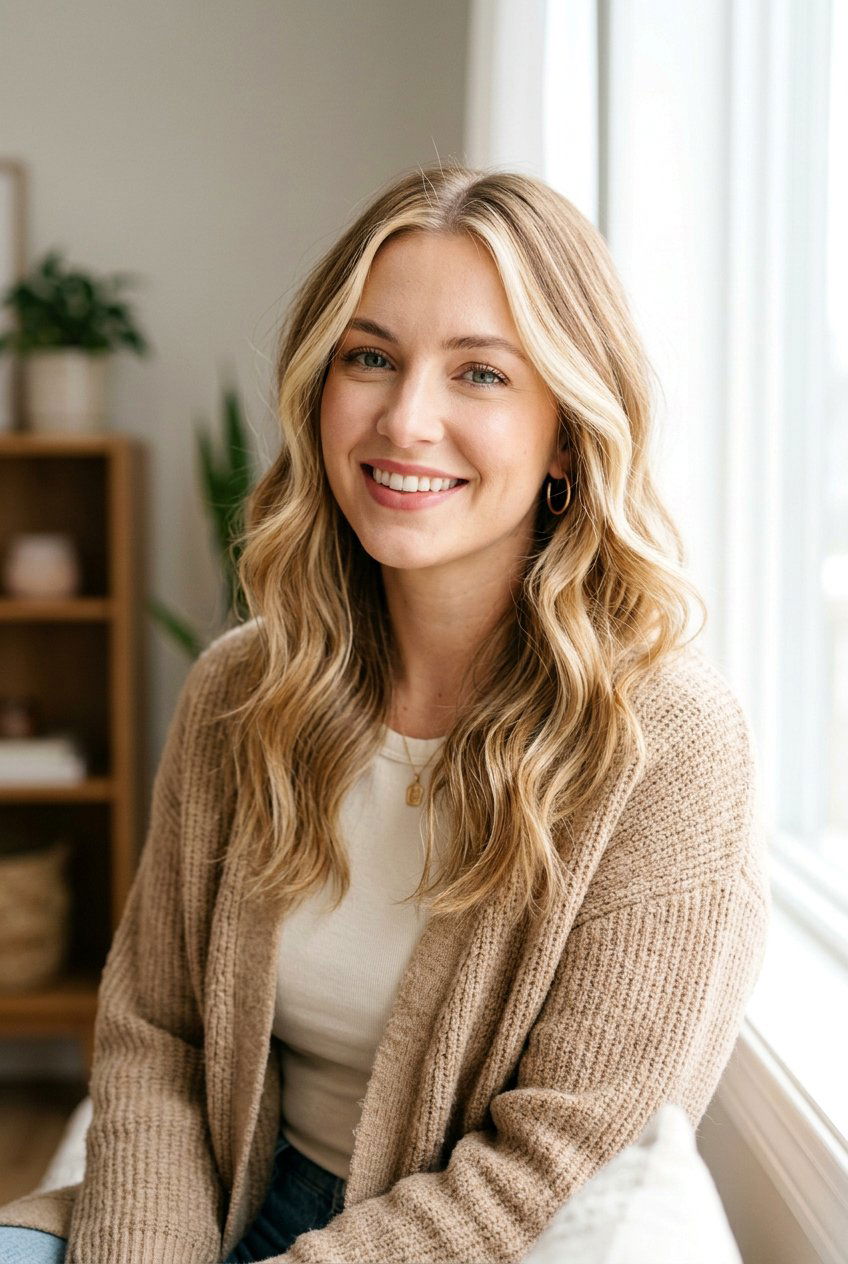 Golden Blonde Face Framing Highlights - 20 creamy golden blonde hair - 20 creamy golden blonde hair