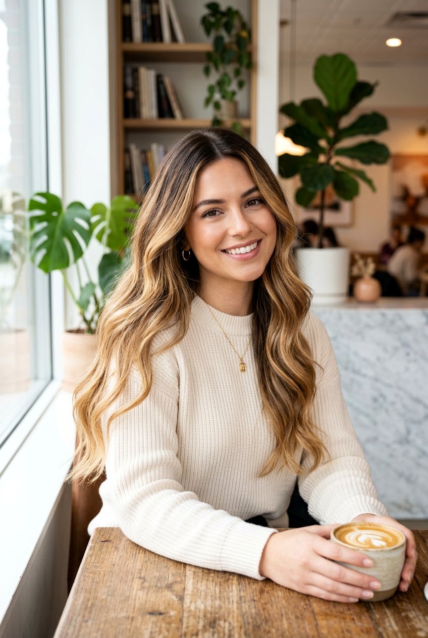 Golden Bronde Balayage With Dark Roots - 20 golden bronde balayage - 20 golden bronde balayage