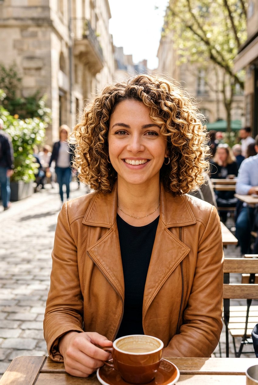 Golden Bronde Curly Bob - 20 hair color ideas for curly bob hair - 20 hair color ideas for curly bob hair