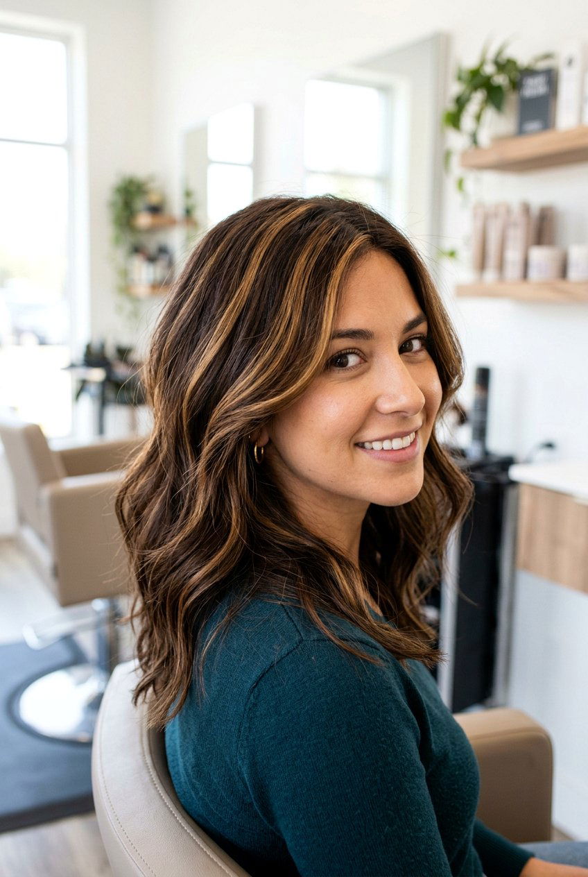 Golden Brown Ribbon Highlights - 20 brunette ribbon highlights - 20 brunette ribbon highlights