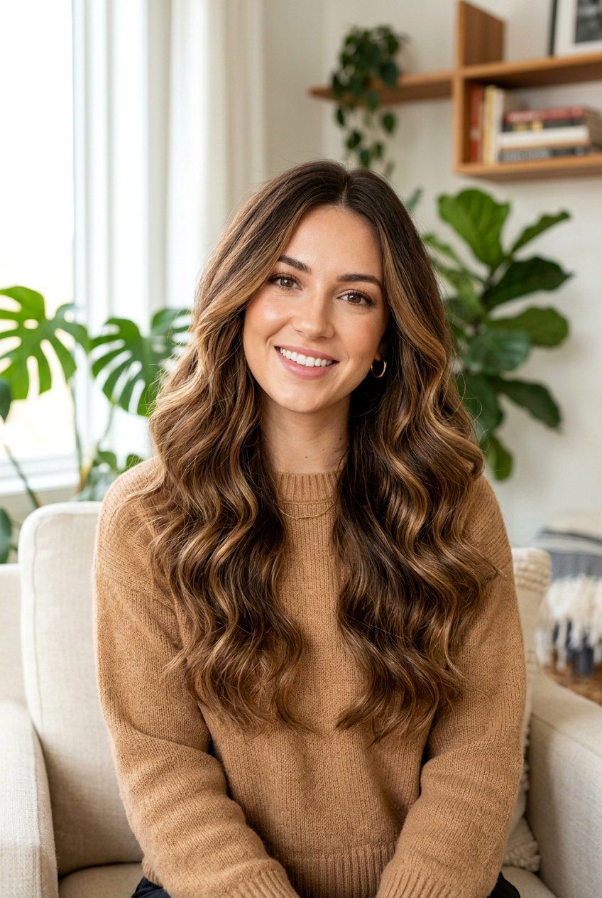 Golden Brunette Balayage - 20 winter brunette balayage - 20 winter brunette balayage
