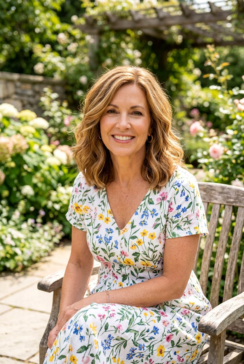 20 Blended Caramel Highlights For Mature Women To Embrace