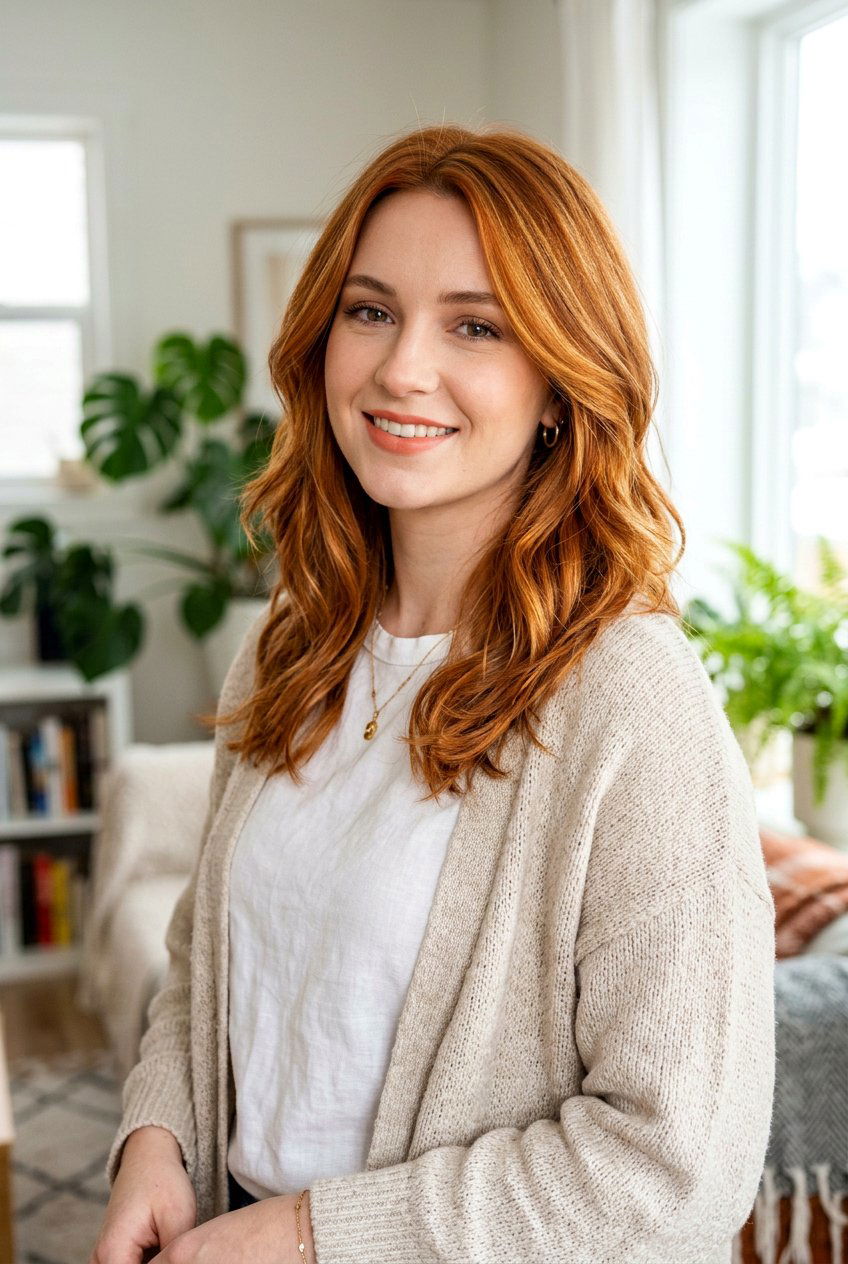 Golden Copper Hair Color - 20 spring copper hair color - 20 spring copper hair color