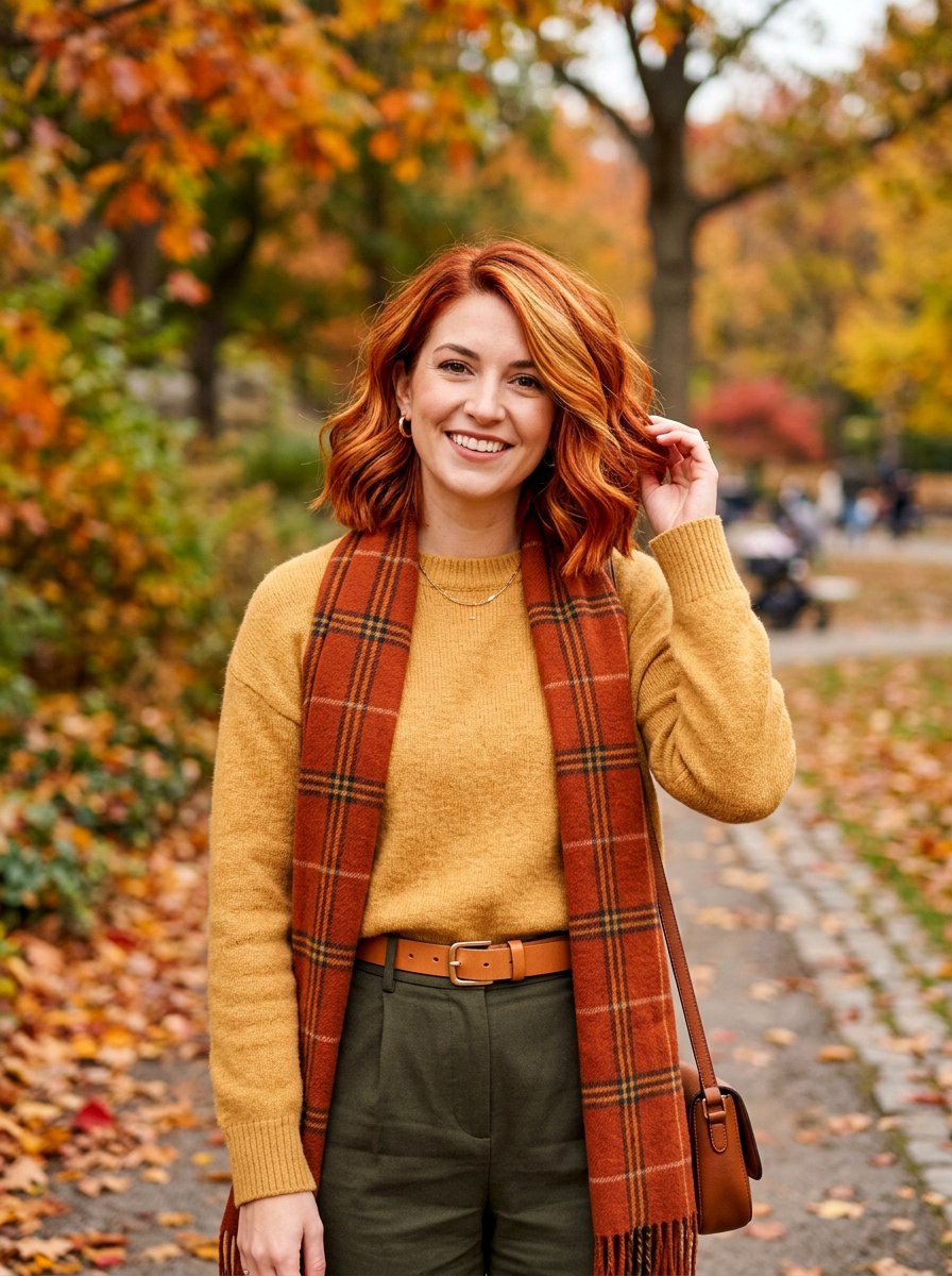 Golden Copper Shoulder Length Bob - 20 salon color ideas for shoulder length bob - 20 salon color ideas for shoulder length bob