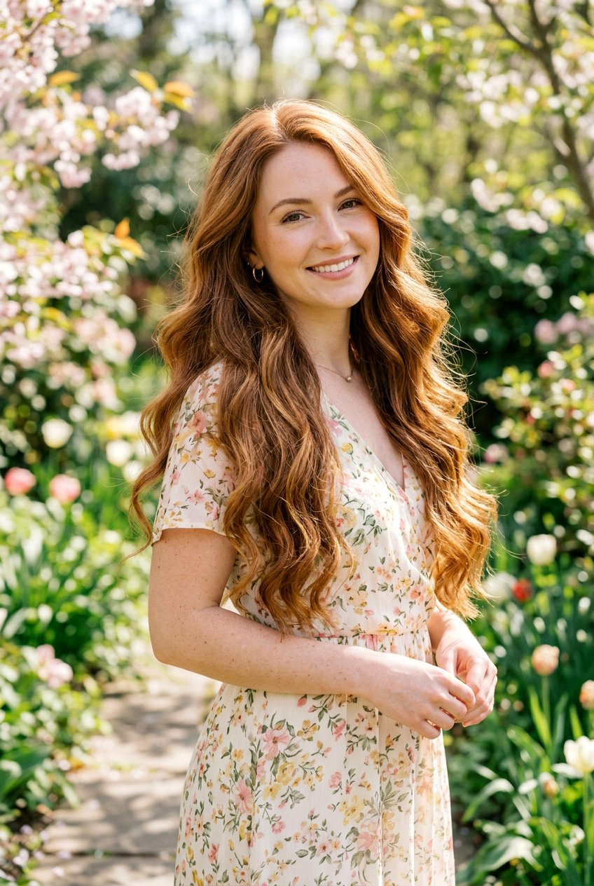 Golden Ginger Brown Hair - 20 low maintenance red hair color - 20 low maintenance red hair color