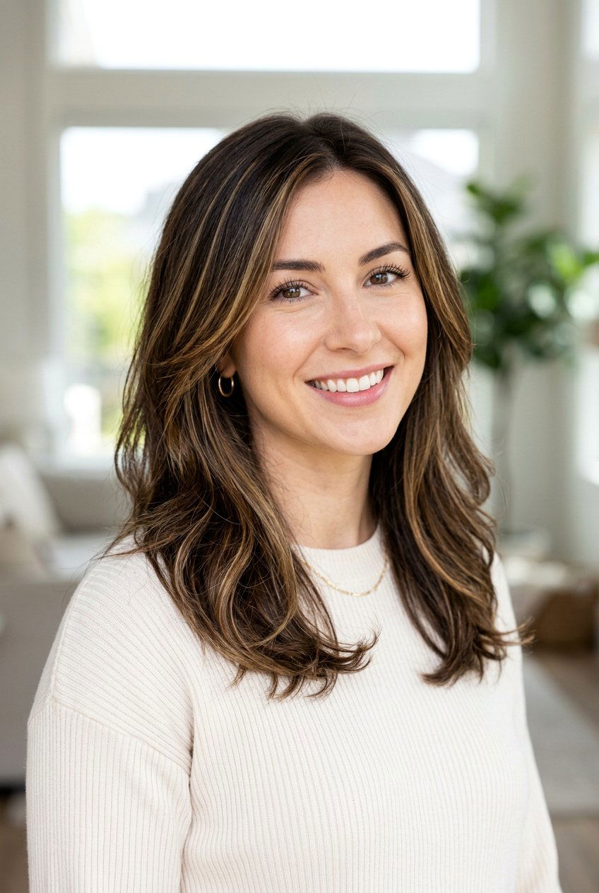 Golden Highlights On Fine Brunette Hair - 20 golden highlights on brunette hair - 20 golden highlights on brunette hair