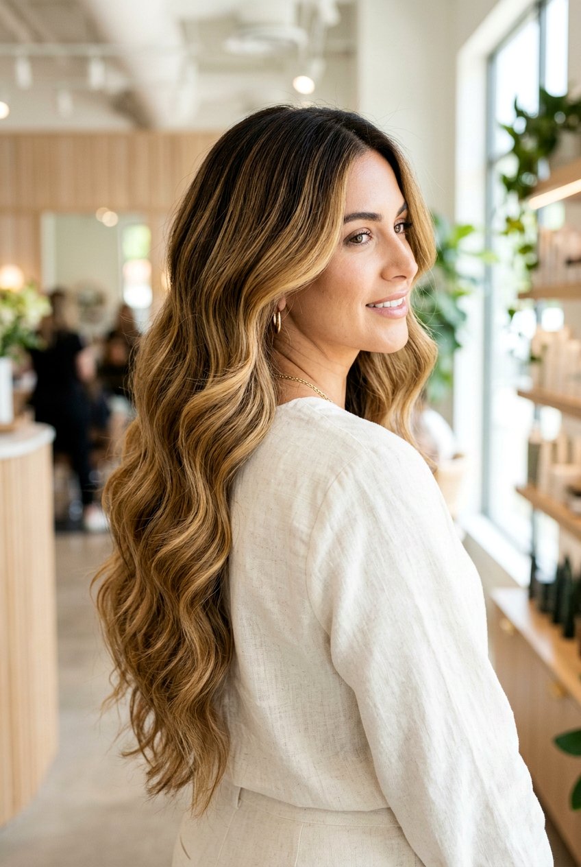 Golden Honey Balayage For Thick Hair - 20 golden honey balayage - 20 golden honey balayage