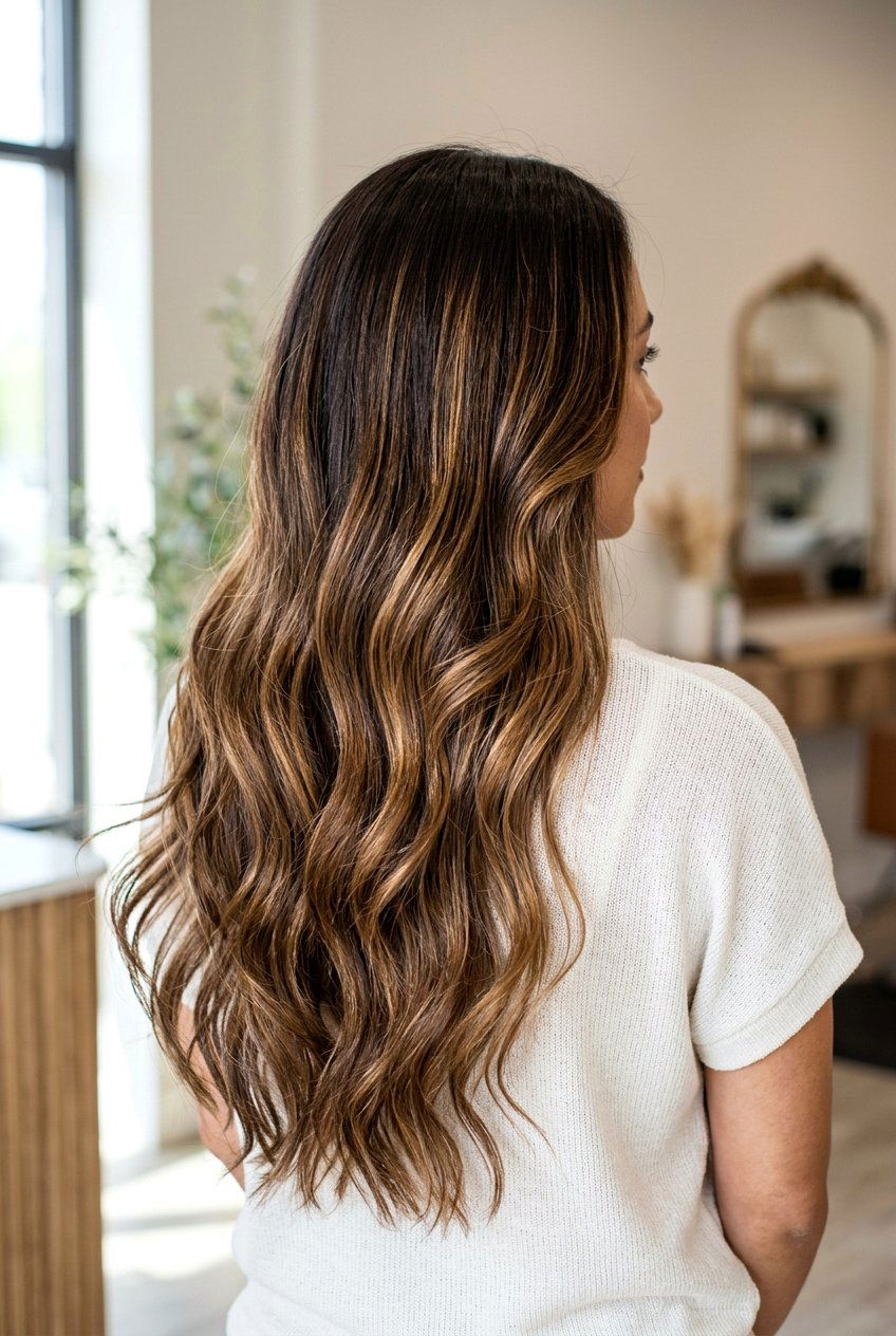 Golden caramel balayage dark brown hair - 20 caramel balayage on dark brown hair - 20 caramel balayage on dark brown hair
