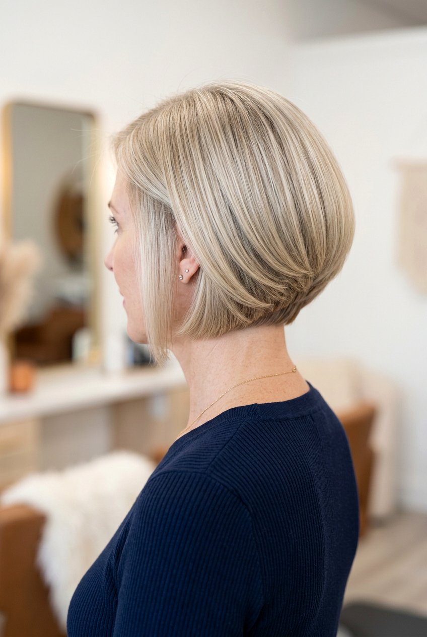 Graduated Bob Fine Hair - 20 short haircuts for thin hair - 20 short haircuts for thin hair