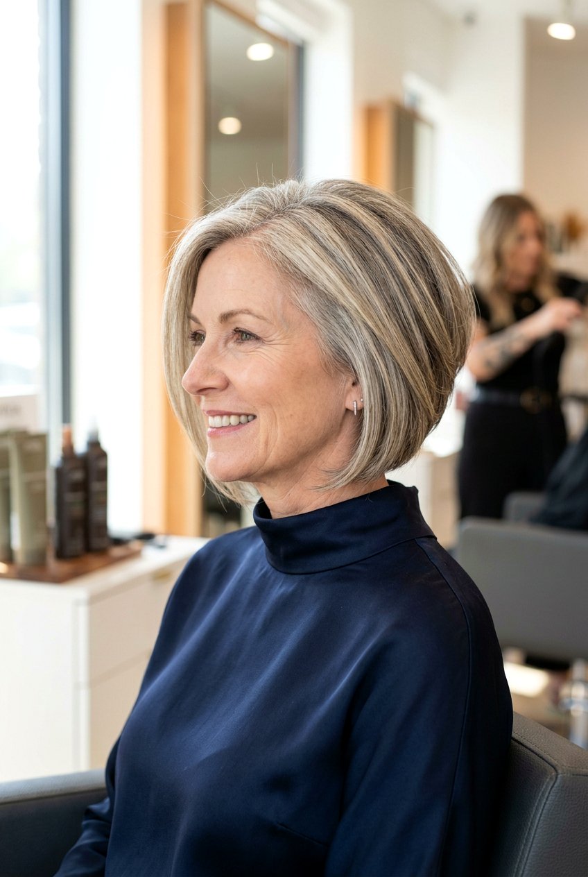 Graduated Bob For Fine Hair - 20 old money bob for mature women - 20 old money bob for mature women