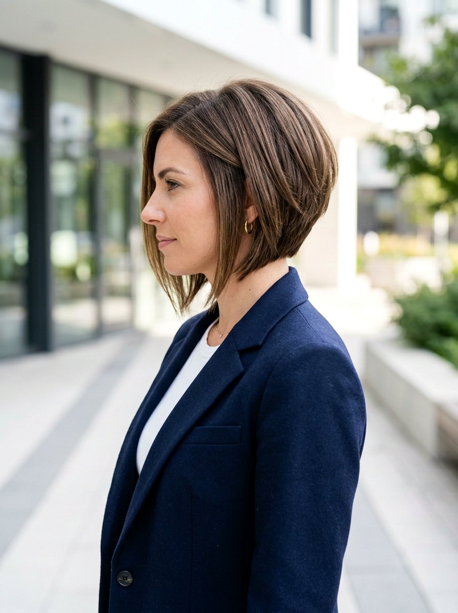 Graduated Bob Haircut - 20 polished haircut for mature women - 20 polished haircut for mature women