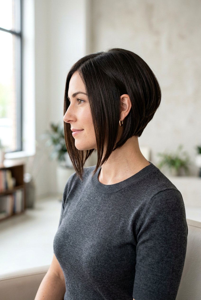 Graduated Bob Haircut - 20 minimalist haircuts for women - 20 minimalist haircuts for women
