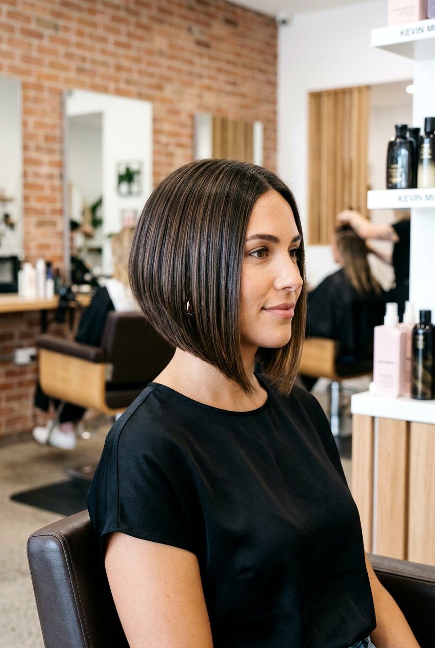 Graduated Bob - 20 short hairstyles for women over 40 - 20 short hairstyles for women over 40