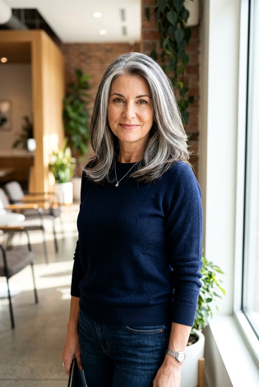 Gray Blending Salt And Pepper Balayage - 20 salt and pepper balayage - 20 salt and pepper balayage