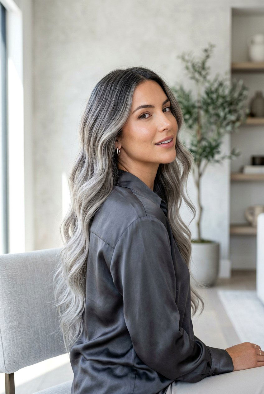Gray Blonde Balayage - 20 soft gray blonde balayage - 20 soft gray blonde balayage