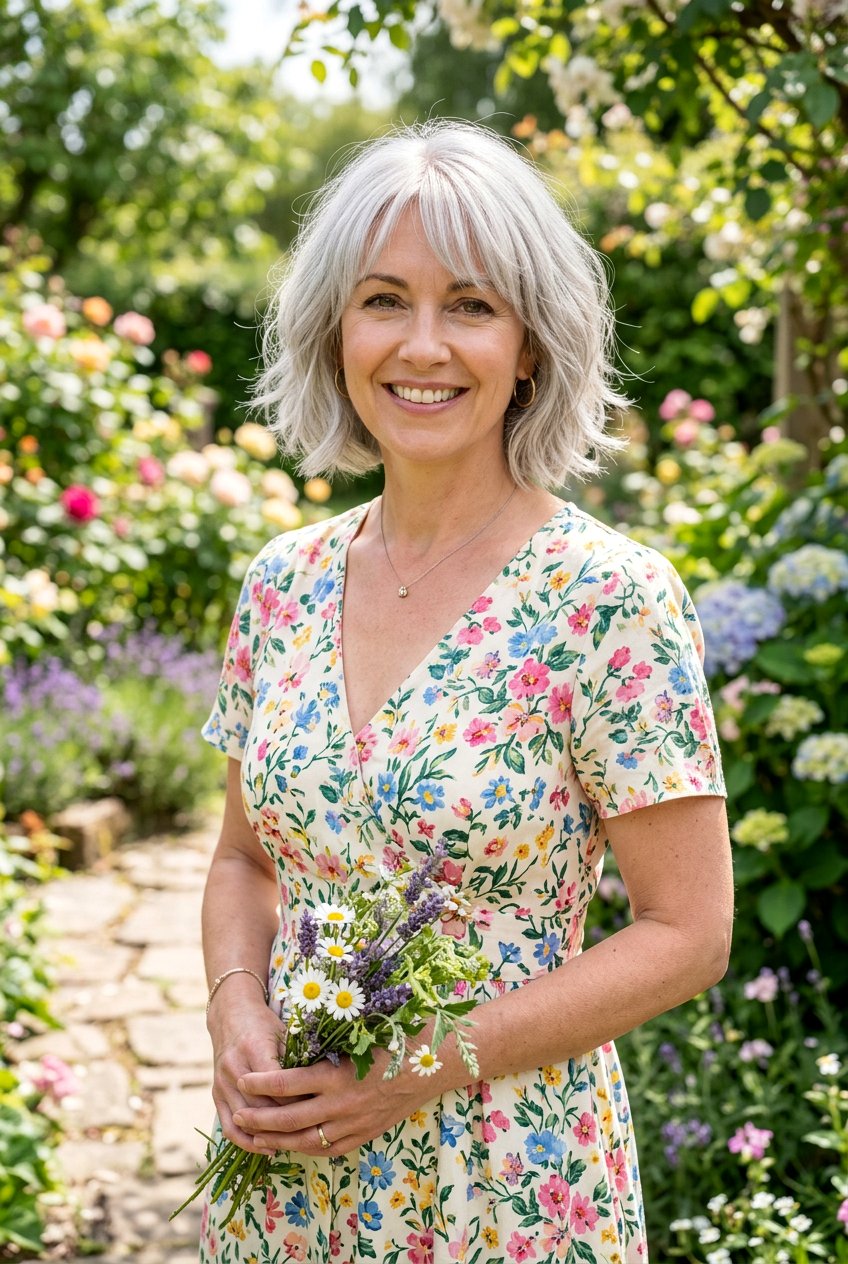 Gray Bob With Bangs - 20 low maintenance gray bob haircut - 20 low maintenance gray bob haircut