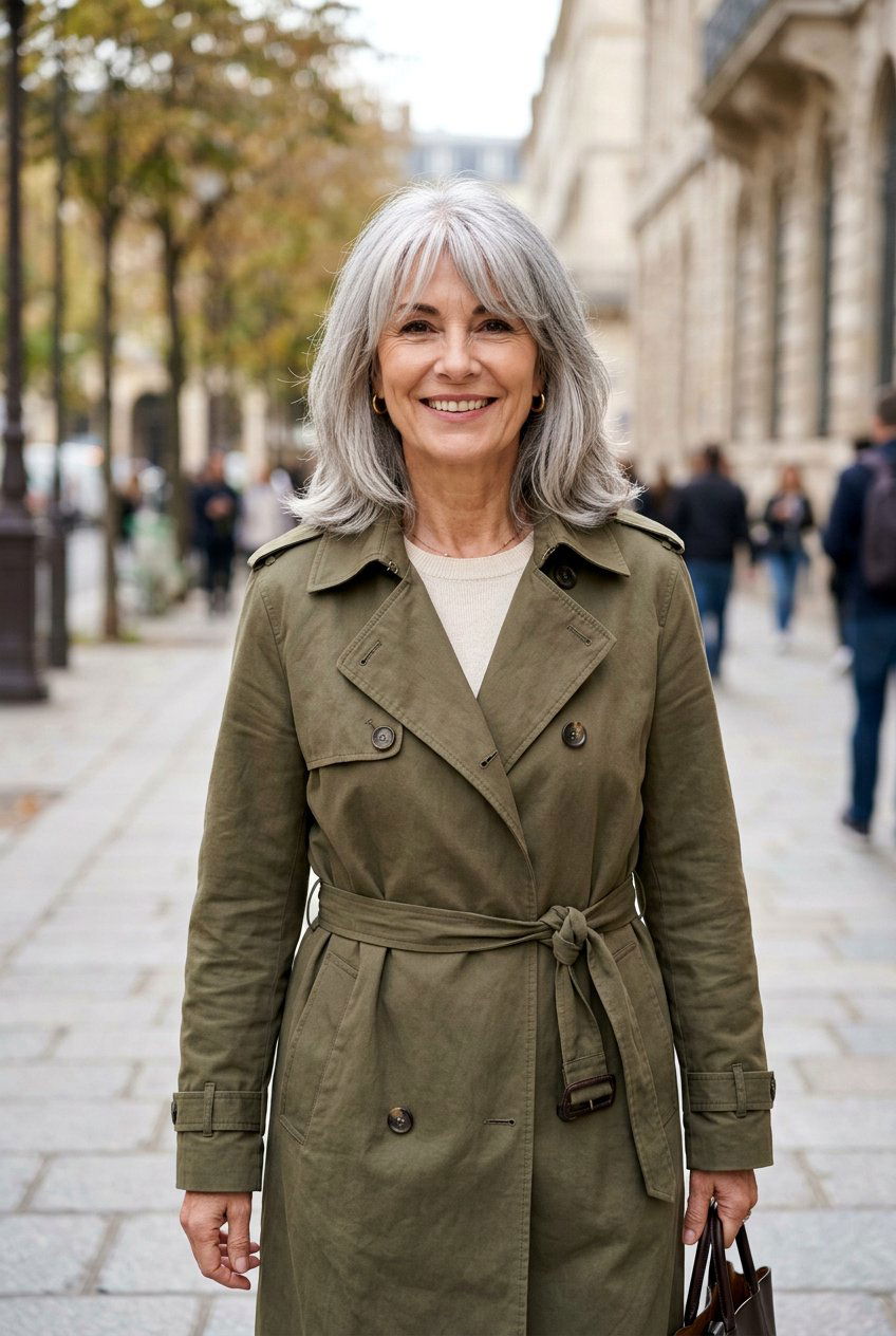 Gray Hair With Bangs And Face Framing Layers - 20 gray hair with face framing layers - 20 gray hair with face framing layers