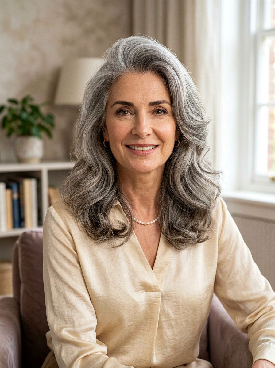 20 Easy Hairstyle for Naturally Gray Hair to Embrace Today