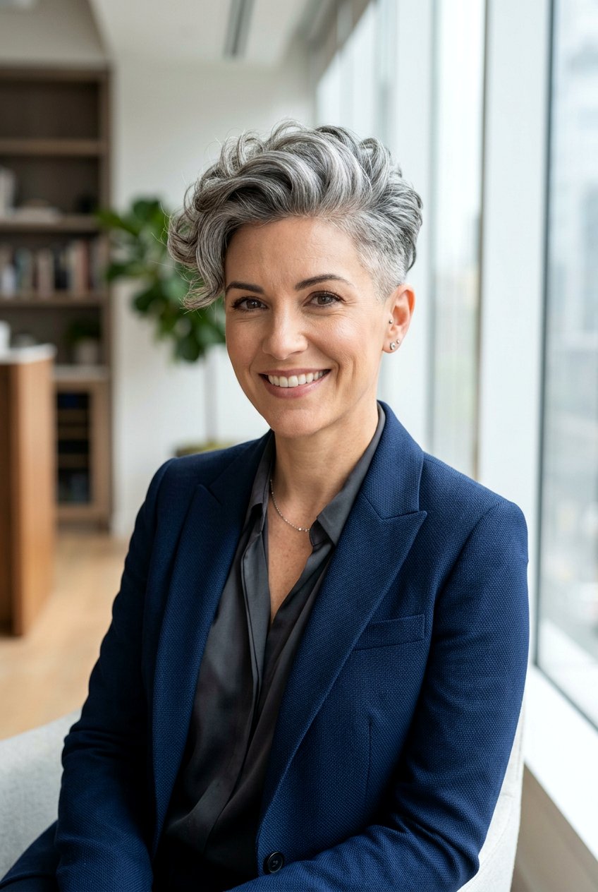 Gray Tapered Cut - 20 black women gray natural hair ideas - 20 black women gray natural hair ideas