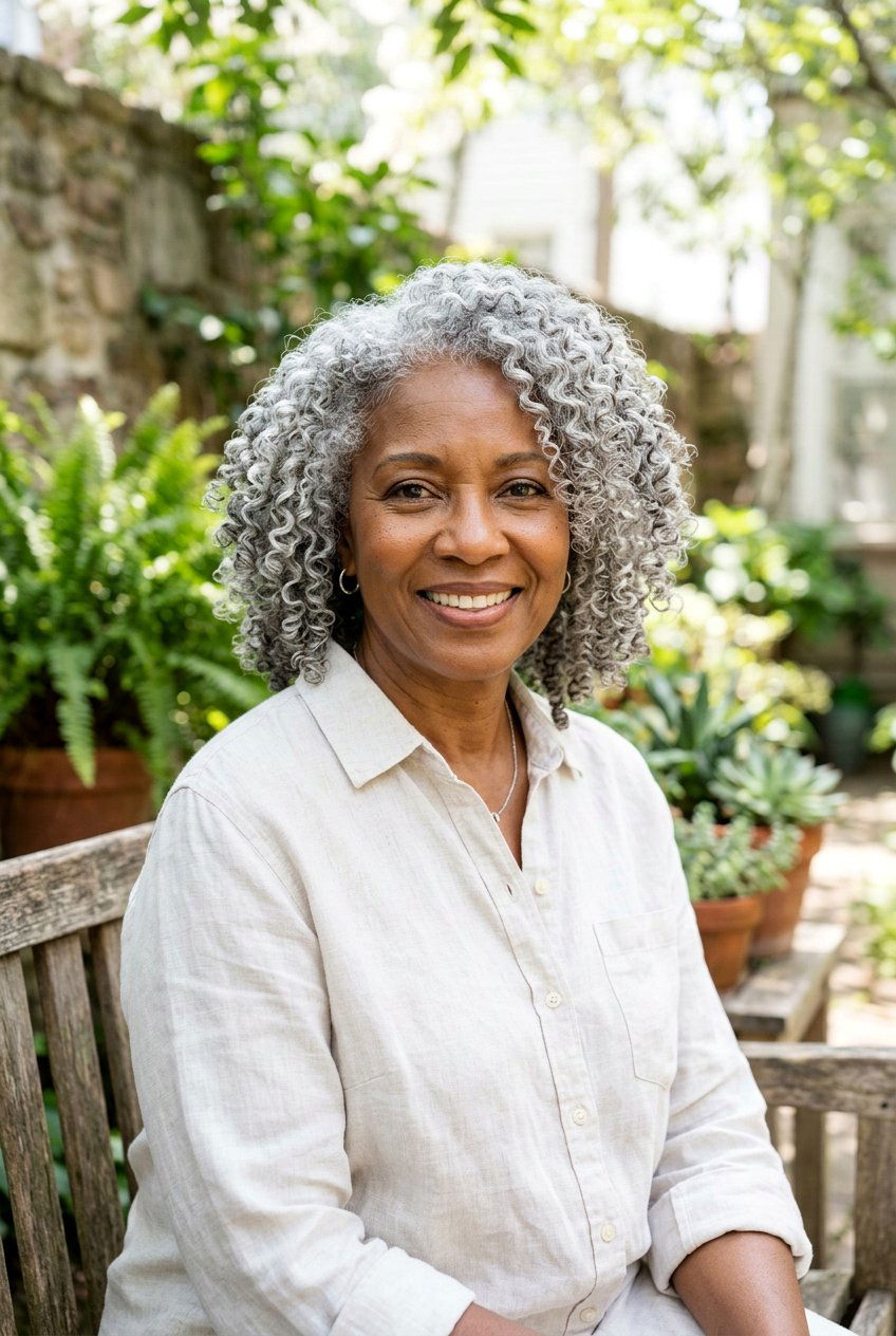 Gray Wash And Go - 20 black women gray natural hair ideas - 20 black women gray natural hair ideas