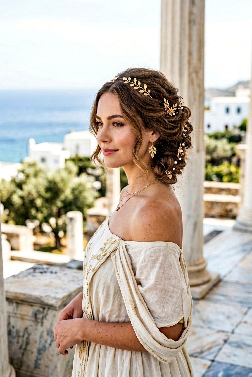 Greek Goddess Updo - 20 formal updo hairstyles - 20 formal updo hairstyles