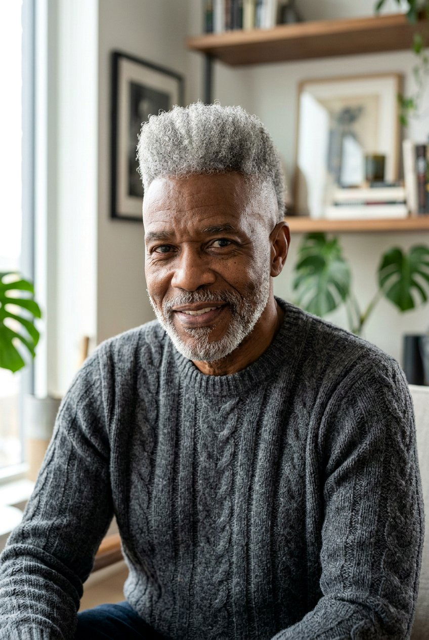 Grey Afro Mohawk For Older Men - 20 afro mohawk hairstyle - 20 afro mohawk hairstyle