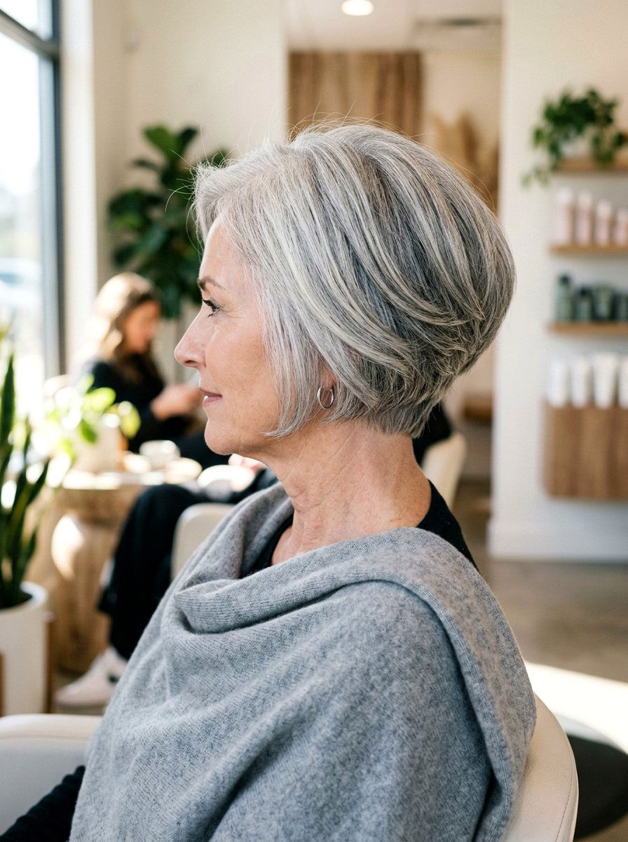 Grey Stacked Haircut Fine Hair - 20 stacked haircut for fine hair - 20 stacked haircut for fine hair