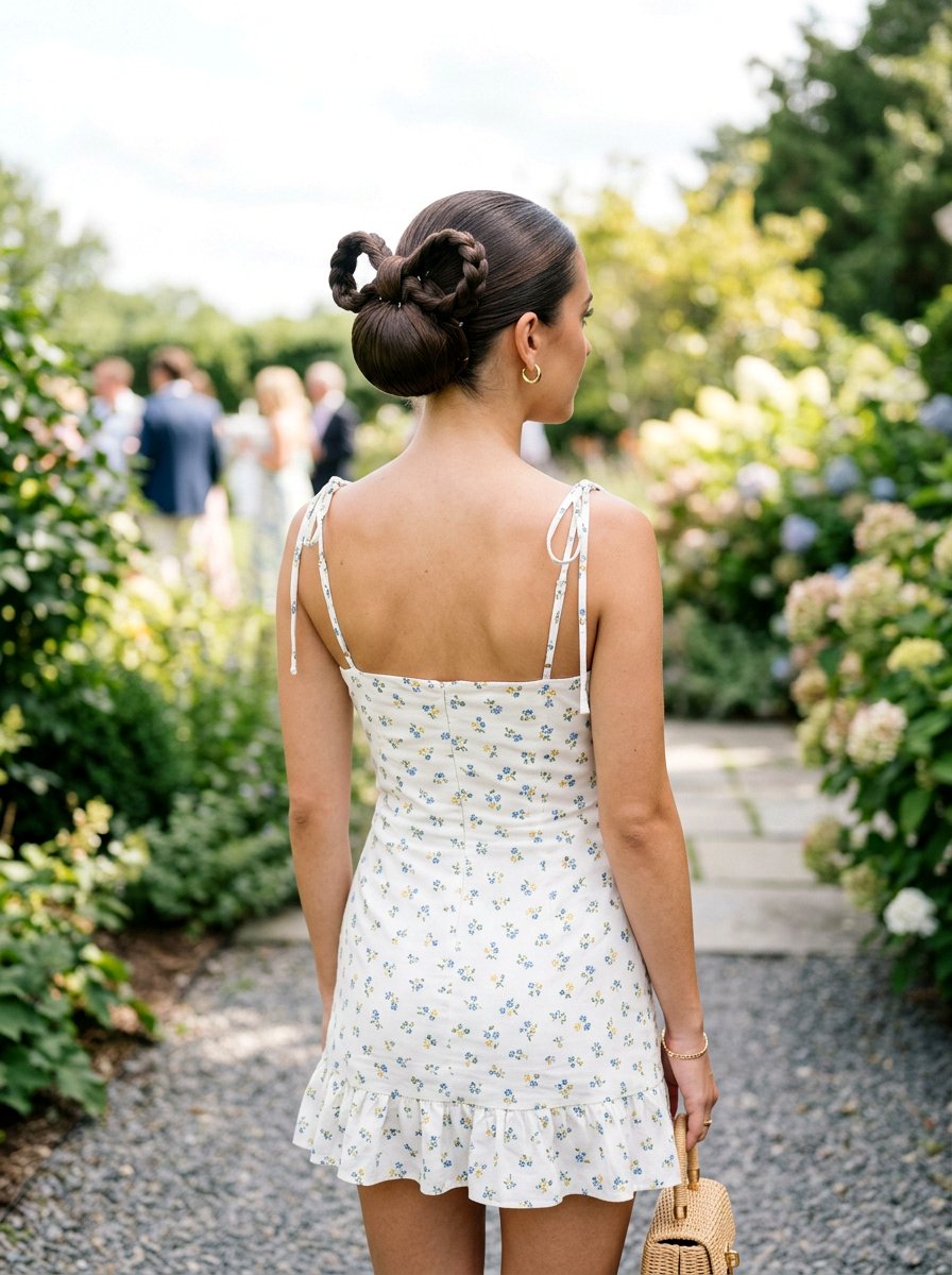 Hair Bow Updo - 20 cute birthday hairstyle ideas - 20 cute birthday hairstyle ideas