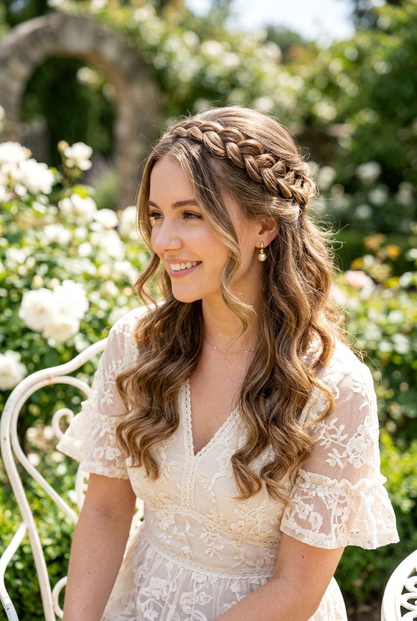 20 Stunning Date Night Half Up Hairstyle Ideas for Romance