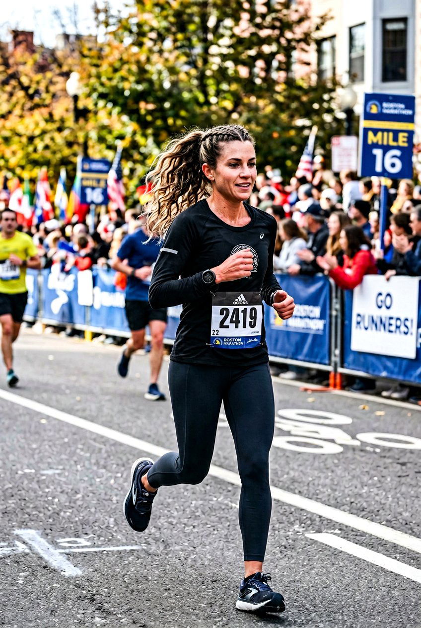 Half Up Braided Marathon Hair - 20 marathon hairstyles for women - 20 marathon hairstyles for women