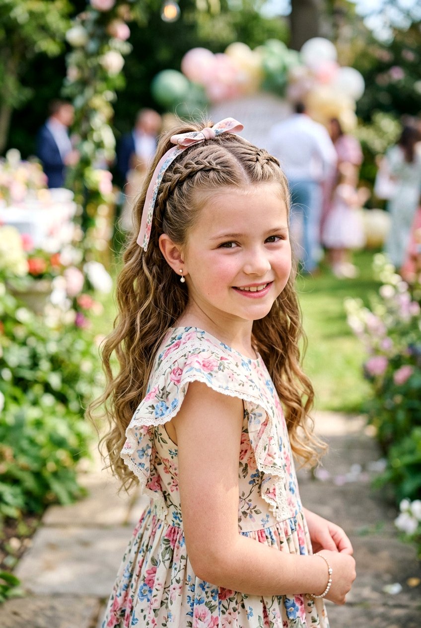 Half Up Braided Ponytail - 20 birthday hairstyles for girls - 20 birthday hairstyles for girls