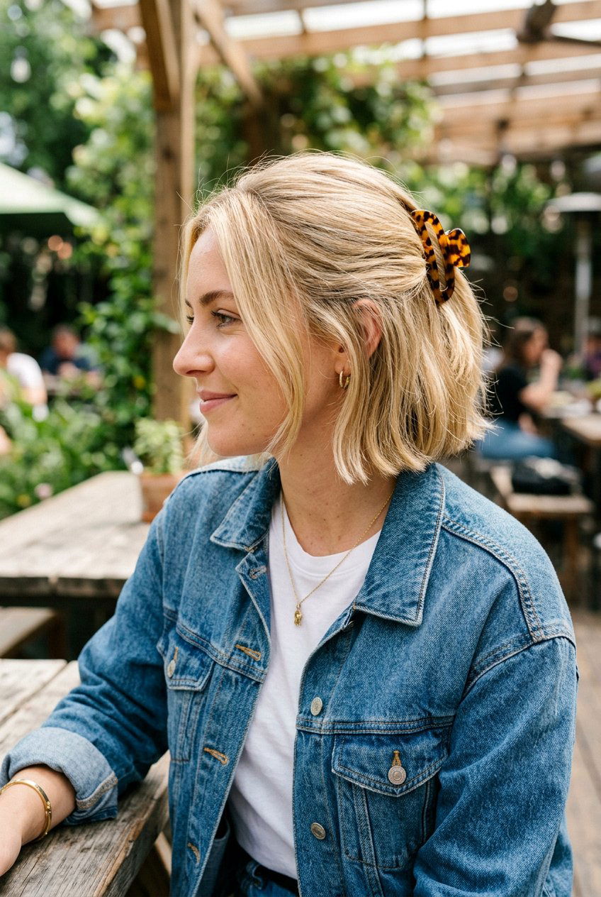 20 Easy Claw Clip Hairstyles for Short Hair You Need to Try