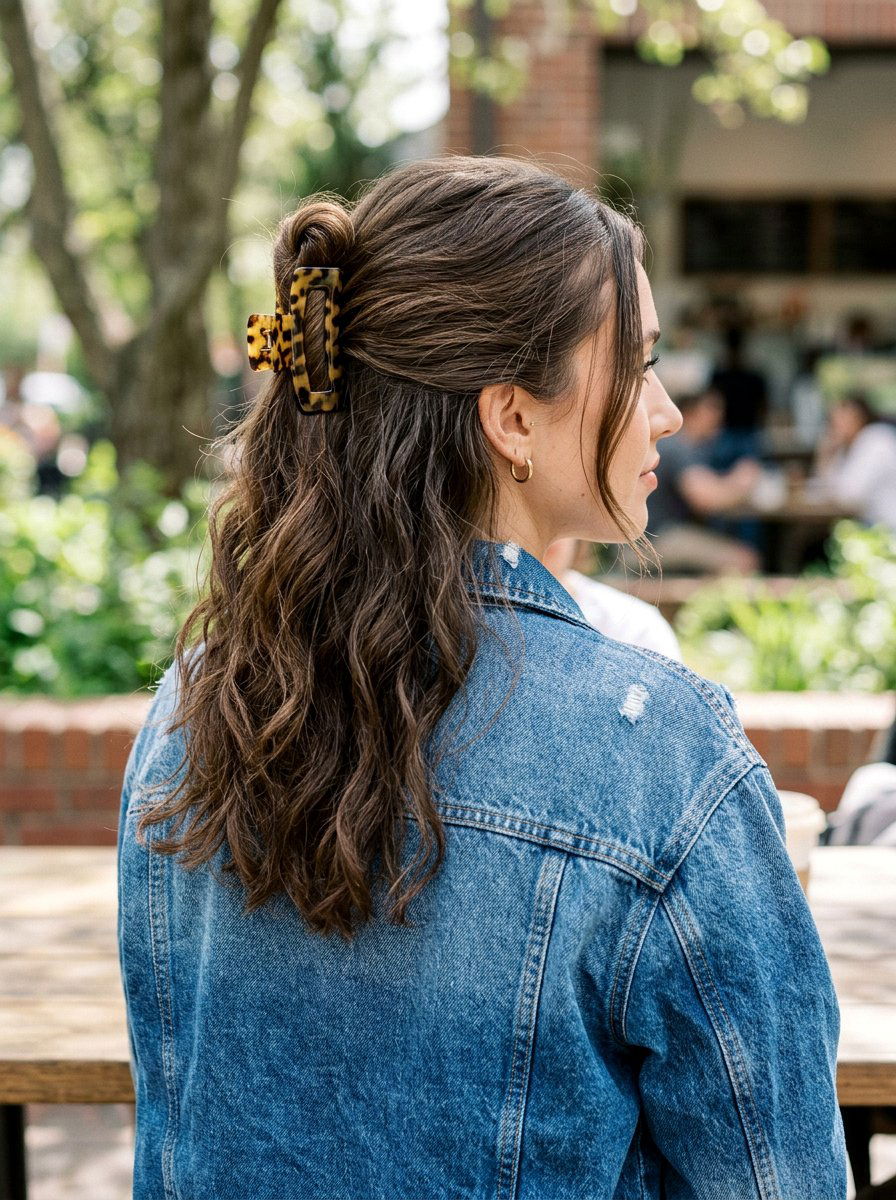 20 Must-Try Y2K Claw Clip Updo Ideas for an Effortless Look