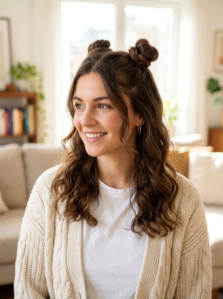 20 Cute Bun Hairstyle Ideas for Work That Look Professional
